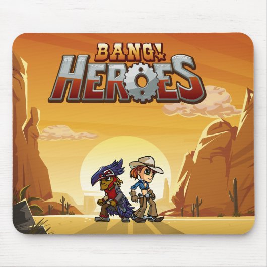 Bang! Heroes Mousepad Muismat (Voorkant)