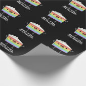 Bang het tot je het grappig maakt om te baken, don cadeaupapier (Hoek)