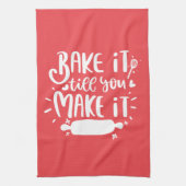 Bang het tot je het laat lijken theedoek (Verticaal)