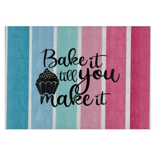 Bang het tot je het maakt snijplank (Voorkant)