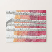 Bang in de sneeuw legpuzzel (Horizontaal)