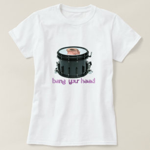 "Bang je hoofd" Snare Drum Baby Doll T-shirt