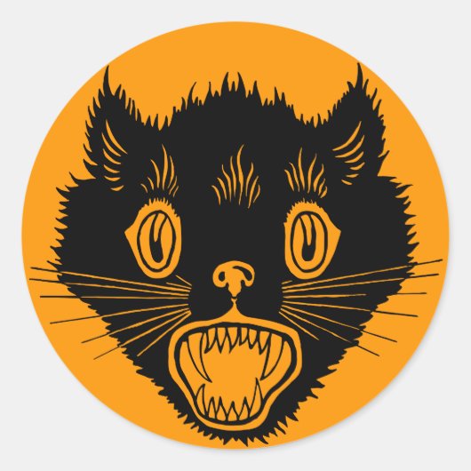  Bang Kat Halloween Sticker (Voorkant)