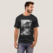 Bang kat UFO drone selfie T-shirt (Voorkant volledig)
