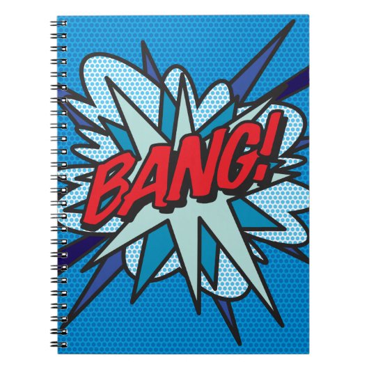 BANG Leuk Retro Stripboek Notitieboek (Voorkant)