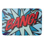 BANG Leuke moderne strip pop-art Badmat (Voorkant)