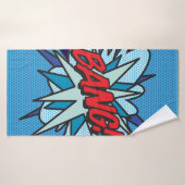 BANG Leuke Retro Stripboek Pop Art Badhanddoek (Badhanddoek)