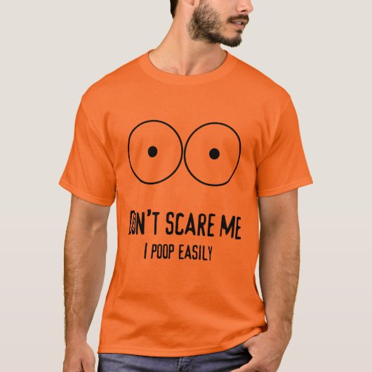 Bang me niet dat ik makkelijk grappige Halloween T T-shirt (Voorkant)