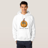 Bang me niet gemakkelijk in poep hoodie (Voorkant volledig)