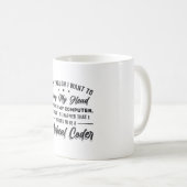 Bang My Head Medical Coder Programmer ICD Koffiemok (Voorkant rechts)