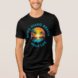 BANG NIANG STRAND-KHAO LAK Tri-Blend SHIRT