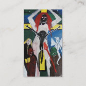 BANG OM ROODKOP JESUS VISITEKAARTJE (Achterkant)