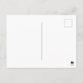 Bang Otter in Halloween pompoen kostuum Feestdagenkaart (Achterkant)