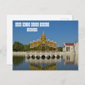 Bang Pa-in-Royal Palace in Thailand Briefkaart (Voorkant / Achterkant)