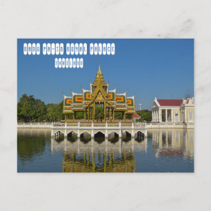 Bang Pa-in-Royal Palace in Thailand Briefkaart
