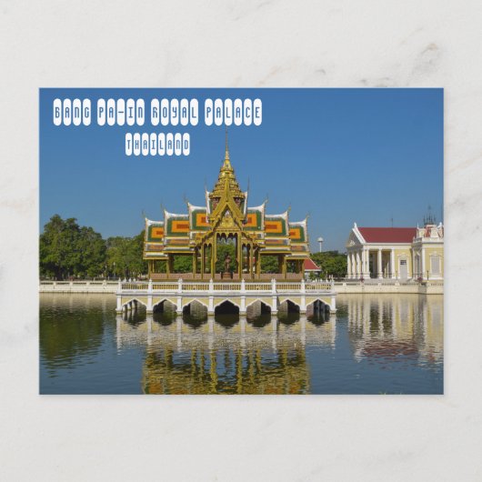 Bang Pa-in-Royal Palace in Thailand Briefkaart (Voorkant)
