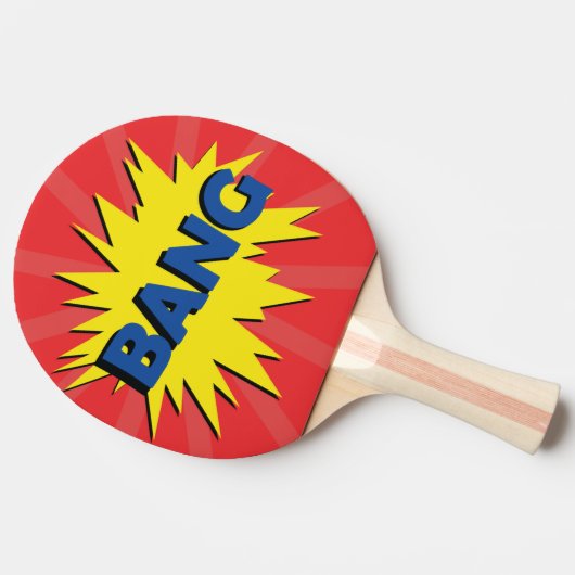 Bang Ping Pong Paddle Tafeltennisbatje (Zijkant)