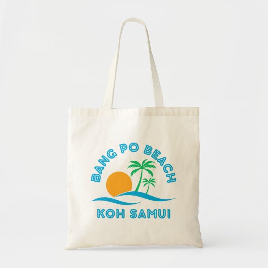 BANG PO BEACH-KOH SAMUI TOTE BAG (Voorkant)