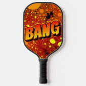 BANG Pop Art Comic Core Pickleball Paddle (Voorkant)