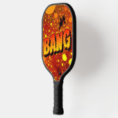 BANG Pop Art Comic Core Pickleball Paddle (Links)