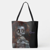 Bang Pop Eng Halloween Monogram Tote Bag (Achterkant)
