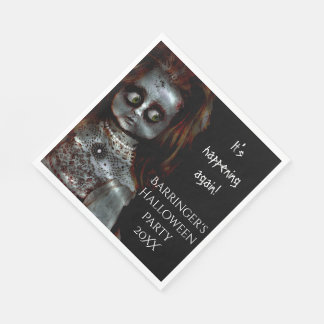 Bang pop enge Halloween Party servet