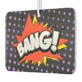 Bang Retro Action Comic Book Bubble Luchtverfrisser (Links)