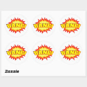 Bang! Ronde Sticker (Vel)