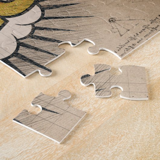 BANG!  stripboek Steampunk Pop Legpuzzel (Zijkant)