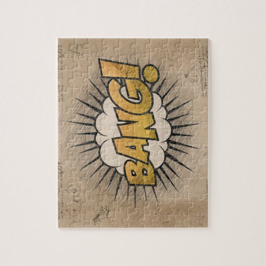 BANG!  stripboek Steampunk Pop Legpuzzel (Verticaal)