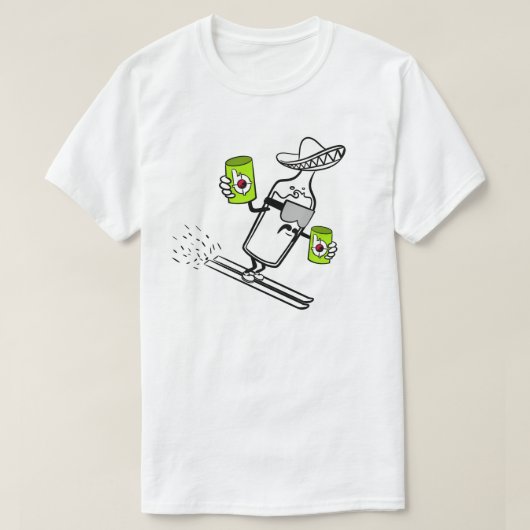 BANG TEQUILA BANG SLOPES EDITION T-shirt (Design voorkant)