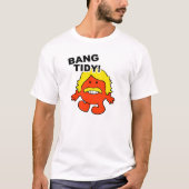 BANG TIDY - Funny White Shirt (Voorkant)