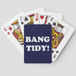 "BANG TIDY!" POKERKAARTEN