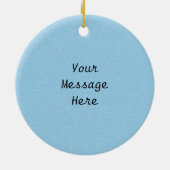 Bang uitziende kat in zwarte piraat Pet rode boot Keramisch Ornament (Achterkant)