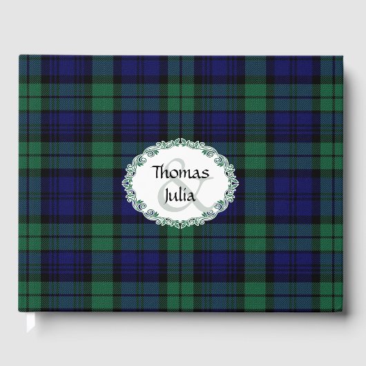 Bang van de zwarte trouwerij gastenboek (Voorkant)