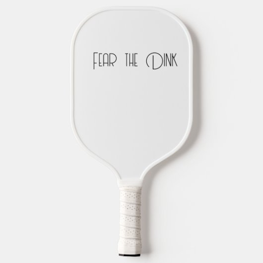 Bang voor de Dink Pickleball Paddle (Achterkant)