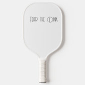 Bang voor de Dink Pickleball Paddle (Voorkant)