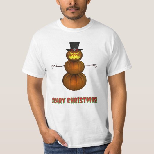Bang voor de Pumpkinman T-shirt (Voorkant)