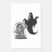 Bang voor een grimmige maaier en geest. post-it® notes (Voorkant)