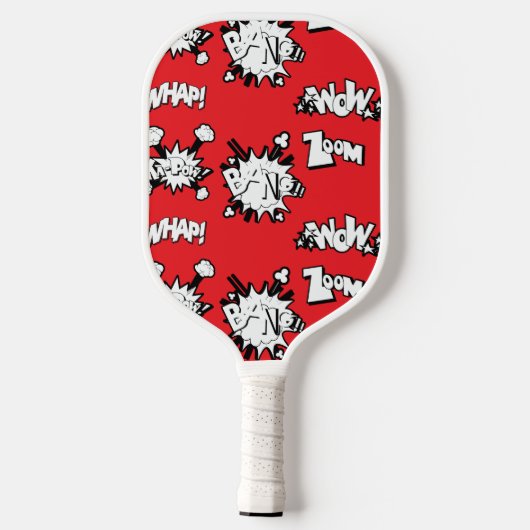 Bang Zoom Wow Pickleball Paddle (Achterkant)