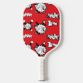 Bang Zoom Wow Pickleball Paddle (Voorkant)