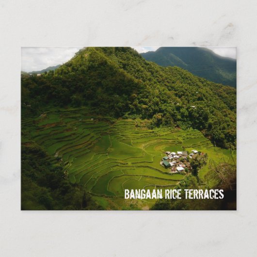 Bangaan Rice Terraces Briefkaart (Voorkant)