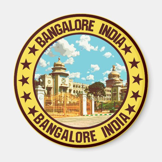 Bangalore Magneet (Voorkant)