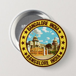 Bangalore Ronde Button 7,6 Cm
