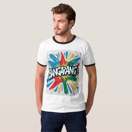 Bangarang! Bold Energy grafisch T-shirt (Voorkant volledig)