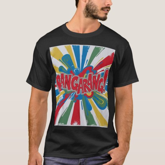 Bangarang! Dynamisch grafisch T-shirt (Voorkant)