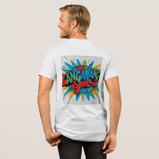 Bangarang! Vibrant Canvas Art T-shirt (Voorkant)
