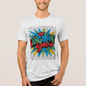Bangarang! Vibrant Canvas Art T-shirt (Voorkant)