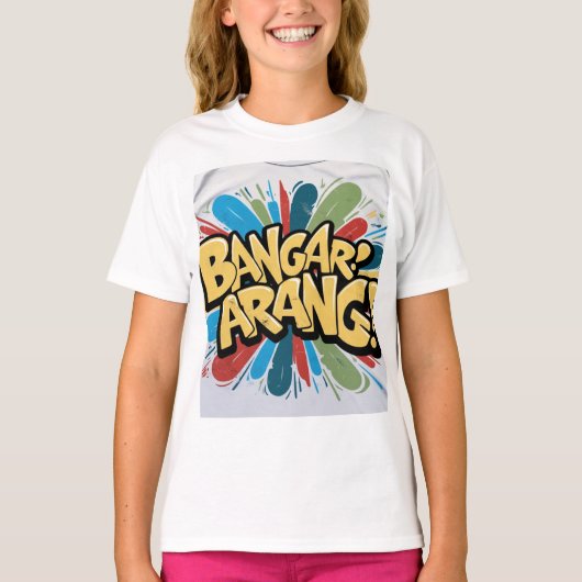 Bangarang! Vibrant Canvas T-shirt (Voorkant)