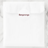 Bangaranga Grappige Retro Sticker | Speels Modieus (Tas)